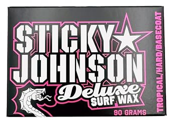 Far King Sticky Johnson Deluxe Cire pour planche de surf 90 g – Tropical