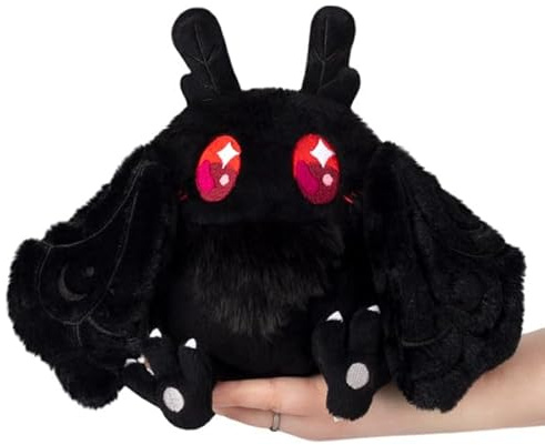 Squishable - Snugglemi Snackers Baby Mothman - Mothman Collection - 7 in - Soft Toy Collectible Stuffed Animal - Beans
