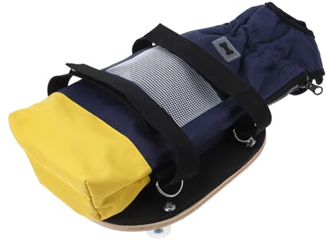 Garneck PET Wheelchair for Disabled Dogs Adjustable Dog Walking Scooter with Tow Bag for Back Legs Lightweight Rehabilitation Cart and Cats