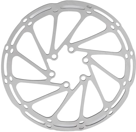 Generic Hål Cykelbromsskiva 160 Mm Lätt Rostfritt Stål med 7 Skruvar för Förbättrad Prestanda