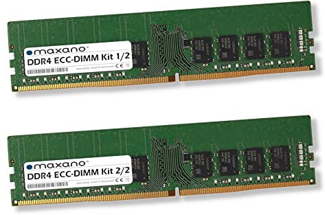 Maxano 64GB Kit 2X 32GB RAM Speicher DDR4 2666MHz ECC-DIMM kompatibel mit Supermicro Mainboard 1151 C7C242-CB-M, C7C242-CB-MW