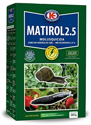 Matirol 2.5 - contra Caracoles y babosas - 500 Gramos