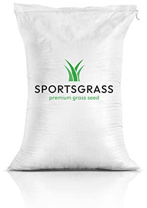 Lawns Direct™ SportsGrass™ 10kg Professional and Durable, Hardwearing Grass Seed Mix for Sports Pitches Including Football, Rugby and Tennis, Covering 400m2 by Lawns Direct
