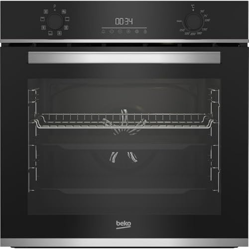 Beko BBIM13300X - Forno elettrico, 72 Litri, classe A, nero, ventilato