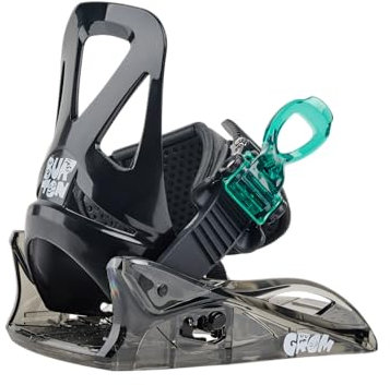 Burton Kids Mini Grom Disc Snowboard Bindings, Small, Black