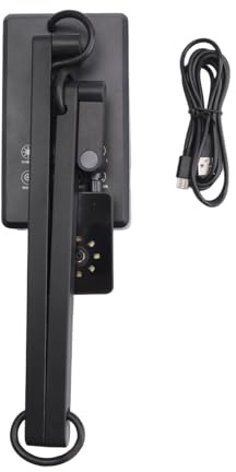 ISTOVO 4K USB Document Camera 16MP Webcam Visualiser Image Invert Foldable for Live Demo Web Conferencing
