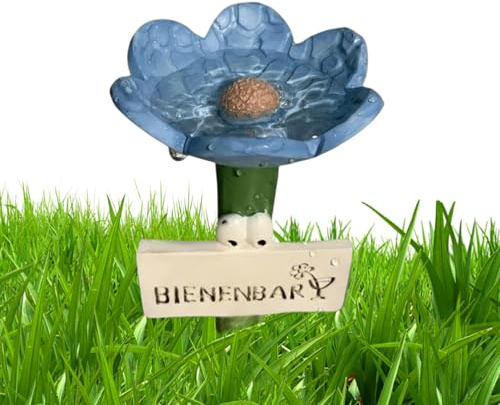 Station d'arrosage pour le jardin | Mangeoire en forme de fleur, bain d'abeille pour jardin, pour oiseaux, ruches, apiculture, colibri, gardant l'extérieur à l'extérieur papillon