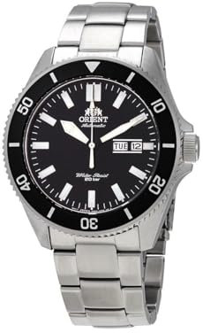 Orient Reloj Analógico para Hombre de Automático con Correa en Acero Inoxidable RA-AA0008B19B