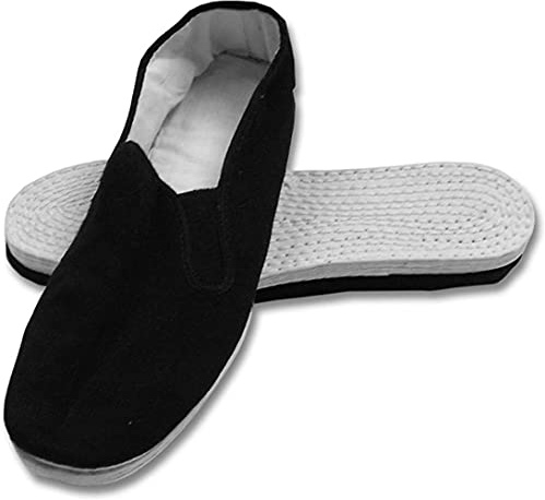 Shoes8teen Men's Martial Art Kung Fu Tai Chi Rubber Sole Canvas Shoes