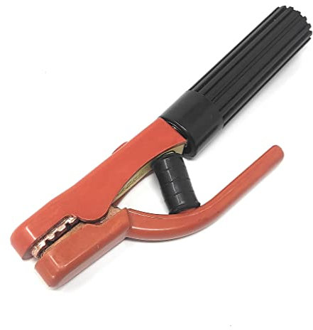 ELCAN Pinza portaelectodo 300A profesional para soldadura electrodo revestido MMA, pinza para electrodo alta calidad y resistente de 300 amperios para máquina de soldar