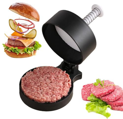 Outil Smasher pour hamburgers, outil pour écraser les hamburgers - Presse à hamburger Presse à patates - Outil de broyeur de viande, presse à hamburger antiadhésive, fabricant de galettes de hamburger