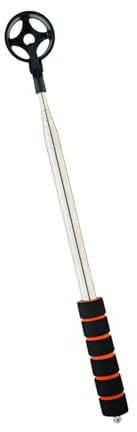 Fenteer Recuperador de Pelotas de Golf Telescópico para Agua, Herramienta de Recolección 2,7 M, Negro