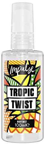 Impulse Tropic Twist Body Mist, 6er Pack (6 x 100 ml)