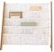3 Sprouts Kinder Bücherregal aus Holz – Montessori Regal für Kinderzimmer - Terrazzo Creme