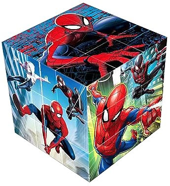 Roter Insektencharakter Cube, 3x3 Farbpassendes Puzzle, Speed Cube, Würfel-Puzzle-Würfel IQ-Spielzeug für Kinder, bestes 3D-Puzzle-Zauberspielzeug