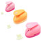 3 Stück Stanzer, Motivlocher Stanzer, Papierstanzer Set, Motivstanzer Set Tulpe Papier Ausstanzer für Kinder DIY Geschenkanhänger, Basteln, Scrapbooking, Fotos, Grußkarten（10mm 15mm 25mm）