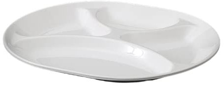 Juego de 6 platos de fondue en color blanco con 12 tenedores de fondue elegante para entretenimiento