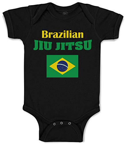 Baby Bodysuit Brazilian Jiu Jitsu Martial Arts Boy & Girl Baby Clothes Funny Cotton Black Design Only 6 Months