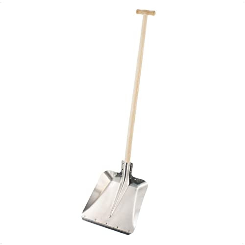 Rekord - Aluminium Schaufel Gr. 9 mit Stahlkante - Kornschaufel