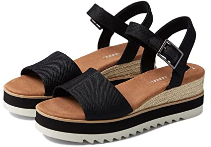TOMS Women's 10017856Wedge Sandal