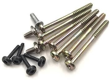 VKMKV 10 Sätze for PS3 Slim 2000 3000 Schrauben for Sony PlayStation 3 PS3 Super Slim CECH-2000 3000 Schraubensatz