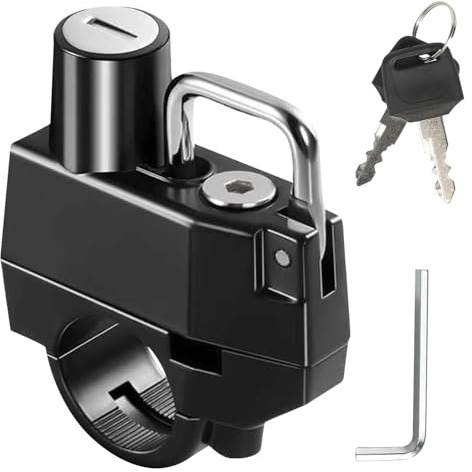 Candado para Casco para YA&MAHA para Tenere 700 Candado De Seguridad Antirrobo para Casco De Motocicleta(No Logo)