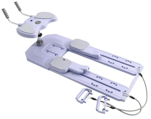 Entraîneur d'étirement réglable de 108 cm, équipement de torsion de la colonne vertébrale pour la force du tronc et le soulagement du dos, capacité de 99,8 kg, outil d'exercice amovible antidérapant