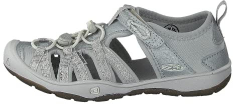 KEEN Unisex Kinder Moxie Sandalen, Silber, 34 EU