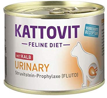 Kattovit Dose Feline Diet Urinary Kalb 185g (Menge: 12 je Bestelleinheit)