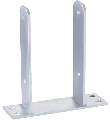 10 x U-PFOSTENTRÄGER 101 MM ANKER STAHL VERZINKT MATERIALSTÄRKE: 5 MM