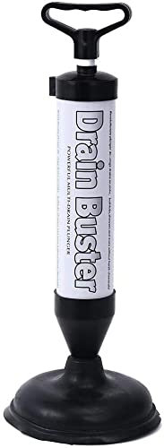 Mr. Gadget's Solutions Pompe de nettoyage pour évier de toilettes, douche, outil à air - Ventouse puissante