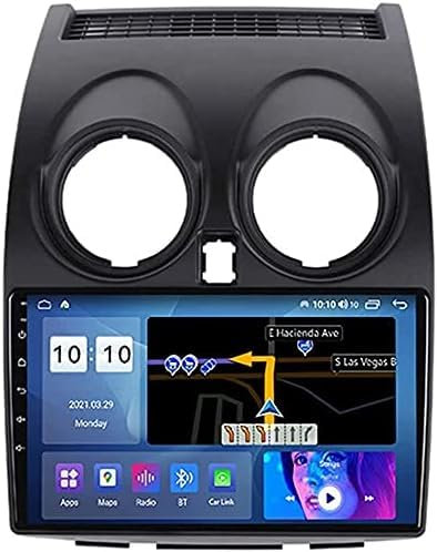 Navegación GPS DSP Reproductor de Pantalla multitáctil estéreo para automóvil para Qashqai 2006-2013 Sistema de navegador Soporte Control del Volante Enlace Espejo WiFi USB Bluetooth