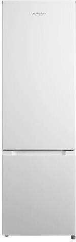 Cookology CFF262WH Static 262 Litre Freestanding Fridge Freezer, Adjustable Temperature Control, Shelves and Legs, Reversible Doors, Efficient LED Light, 4 Star Freezer Rating (White)