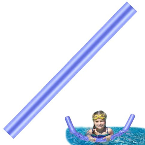 Frite Piscine Mousse Creuse/Pleine, Bâton en Mousse Coloré pour Piscine Nouilles De Piscines Water Sports Learning Aide pour Enfant Et Adultes, 6.5x150cm