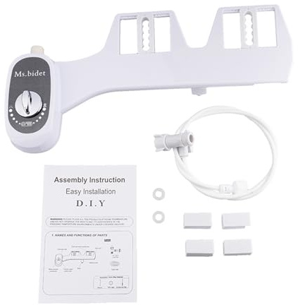 Accesorio de bidé no eléctrico, delgado y delgado para inodoros, no requiere electricidad