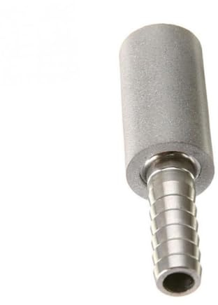 CLISPEED Stainless Steel Aeration Stone Micron Brewing Air Stone for Home Brewing Wine Making and Carbonation with Uniform Bubble Diffusion Food Safe