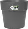 elho Vibia Straight Rund 40 - Blumentopf für Außen - Ø 39.0 x H 36.8 cm - Schwarz/Anthrazit