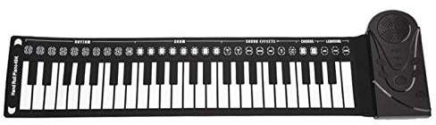 Piano enroulable à 49 touches, clavier électrique pliable portable Clavier pliable flexible pour débutants et enfants