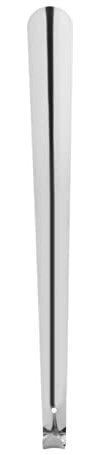 Tbest Shoe Horn, Shoe Horn, Shoe Dressing Aid, Rostless Steel Shoe Horn, Professionell rostfritt stål Shoe Horn Gjord av blank silvermetall, Skohorn för äldre människor