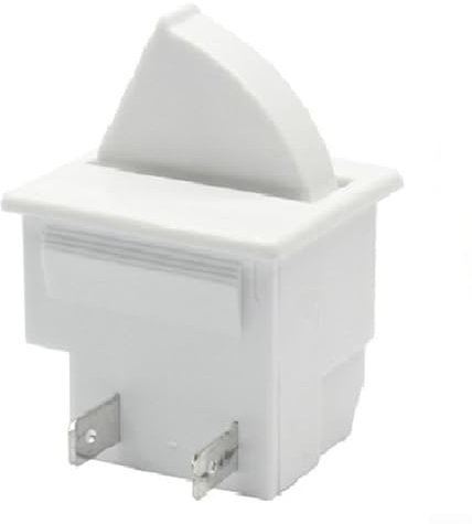 HEIBTENY Interruptor de luz para puerta de frigorífico de 2/3 pines, CA 5 A, 250 V, accesorios para nevera (2 cerrados normalmente)