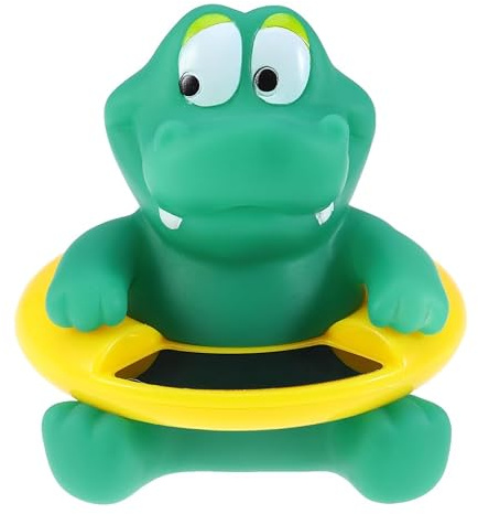 TOYANDONA Thermomètre de Bain pour Bébé D'animal Cartoon, en Abs et Silicone, Sécurisé pour Bébé, pour Piscine et Aquarium, Mesure Précise Température de L'eau