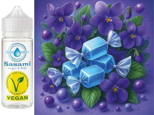 Frozen Violet – Violet Ice Candy Flavor Concentrate – Vegan – Sasami – 100ml