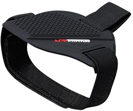 Motorbike Gear Shift Pad Guard 11.5x8cm With Hook And Loop Anti Slip Shifter Motorcycle Shoe Protector Motorcycle Shoe Cover Motorbike Protector Pad Shoes Gear Men Women For Gears Accessories