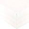 aqua-textil Royal Spannbettlaken Boxspringbett Wasserbett 90x200-100x220 cm Schnee weiß 210g/qm Jersey Mako Baumwolle Elasthan Spannbetttuch