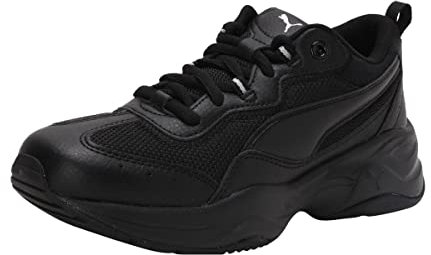PUMA Damen Cilia Cilia, Puma Black-Puma Silver-Peach Bud, 39 EU