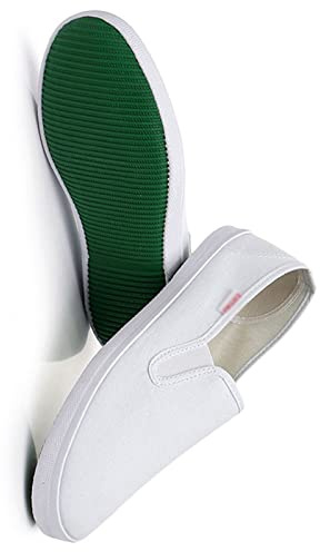 Zapatos De Artes Marciales Zapatos De Kung Fu Unisex Zapatos De Tai Chi Suela De Goma Slip On,White-42 EU