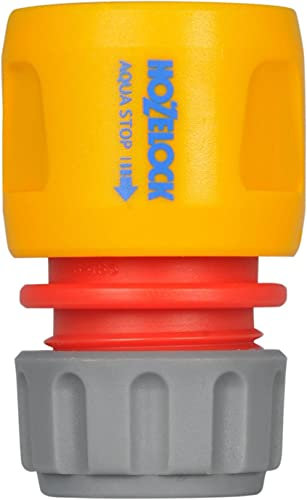 CRAZZYVALUE Aqua Stop Connector, Watertight, Soft Touch, Non-Slip, Water Stop Connector, Pipe Connector Water Stop (12.5mm & 15mm)