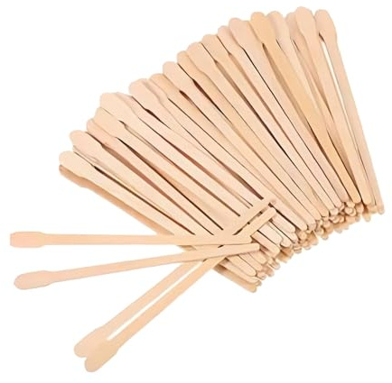 300 PCS Baton Epilation Cire 88mm, Spatule Epilation Visage, Spatule Cire Epilation, Spatule Bois Epilation, Baton Cire Epilation Petite