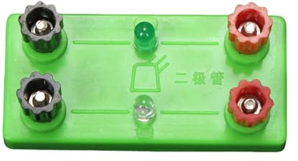 Dispositivo Esperimento Elettricità Fisica Con Luce A LED Che Emettono Diodi Mani Forniture Apprendimento Del Circuito Per L'insegnante Arcobaleno