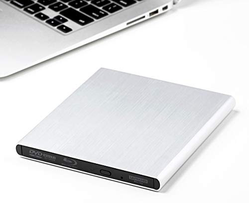 archgon Grabadora Blu-Ray externa de aluminio premium USB 3.0 UHD 4K Super Drive para PC y Mac